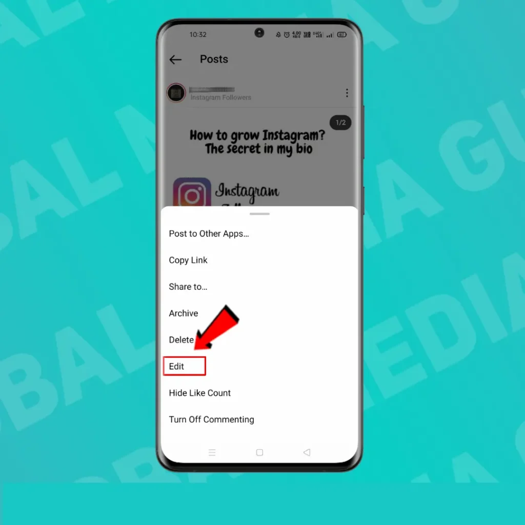 How to delete or edit a comment on instagram