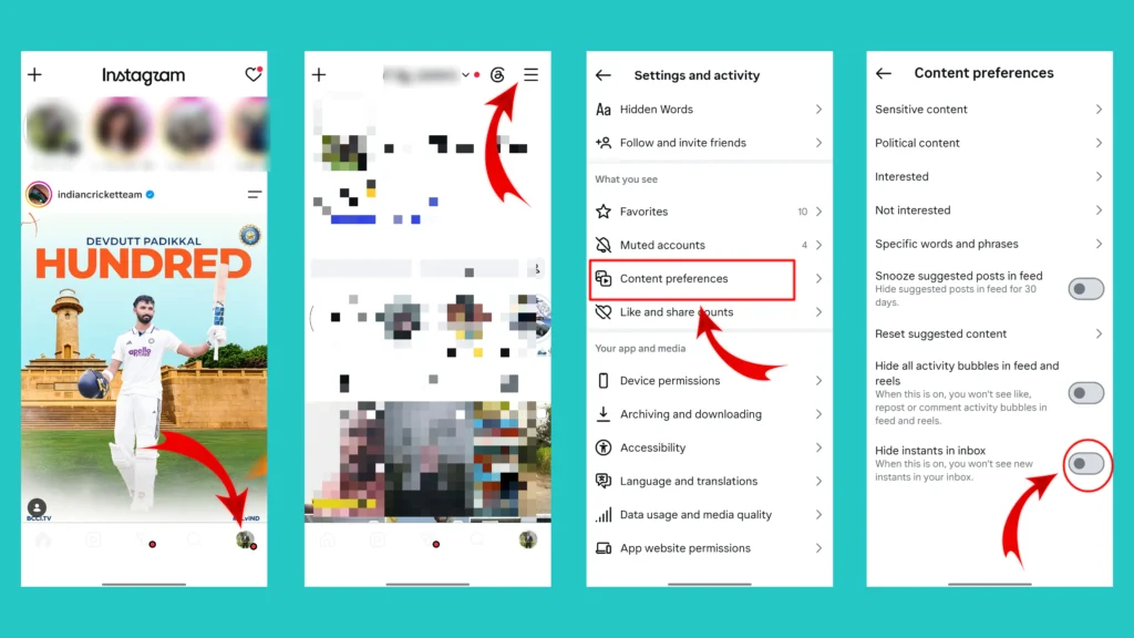 How to Turn Off Instants on Instagram