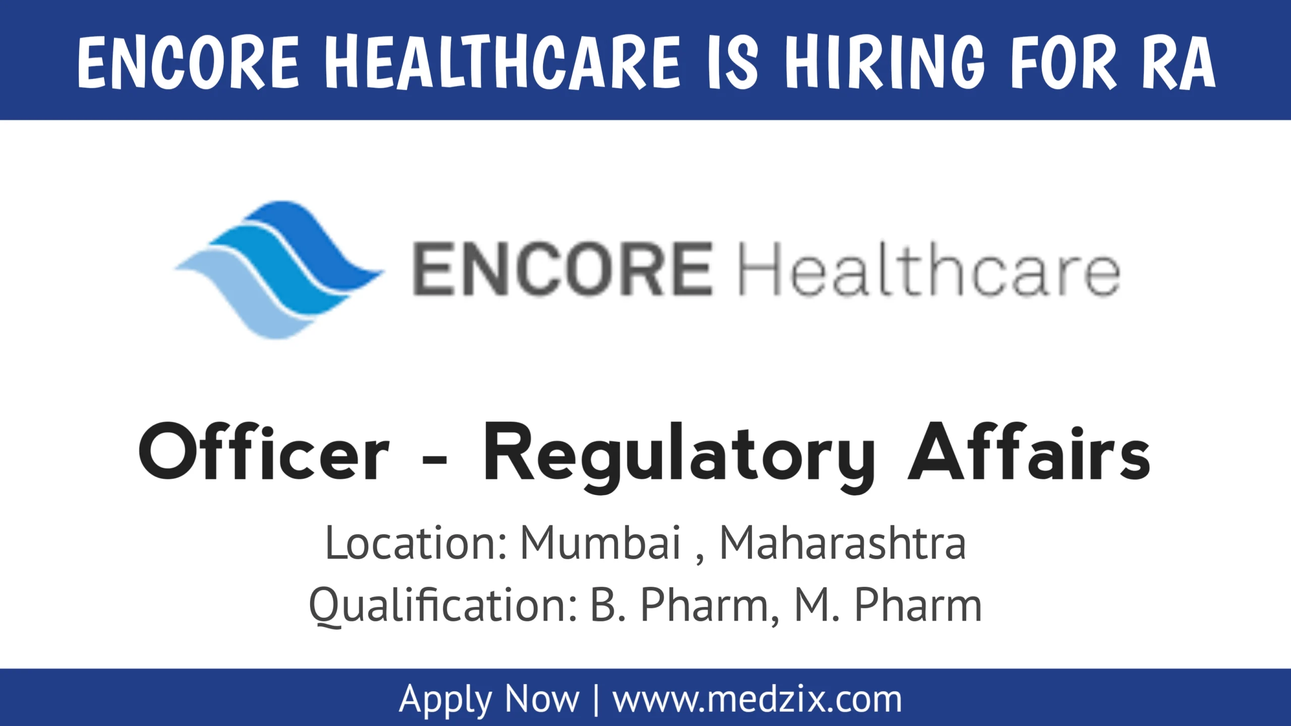 Regulatory Affairs Officer job in Mumbai