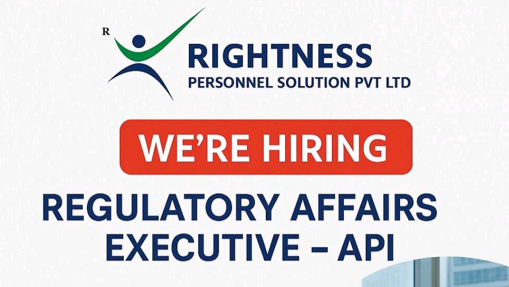 Regulatory Affairs Executive Job in Mumbai
