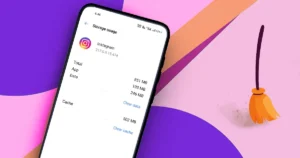 How to clear Instagram cache