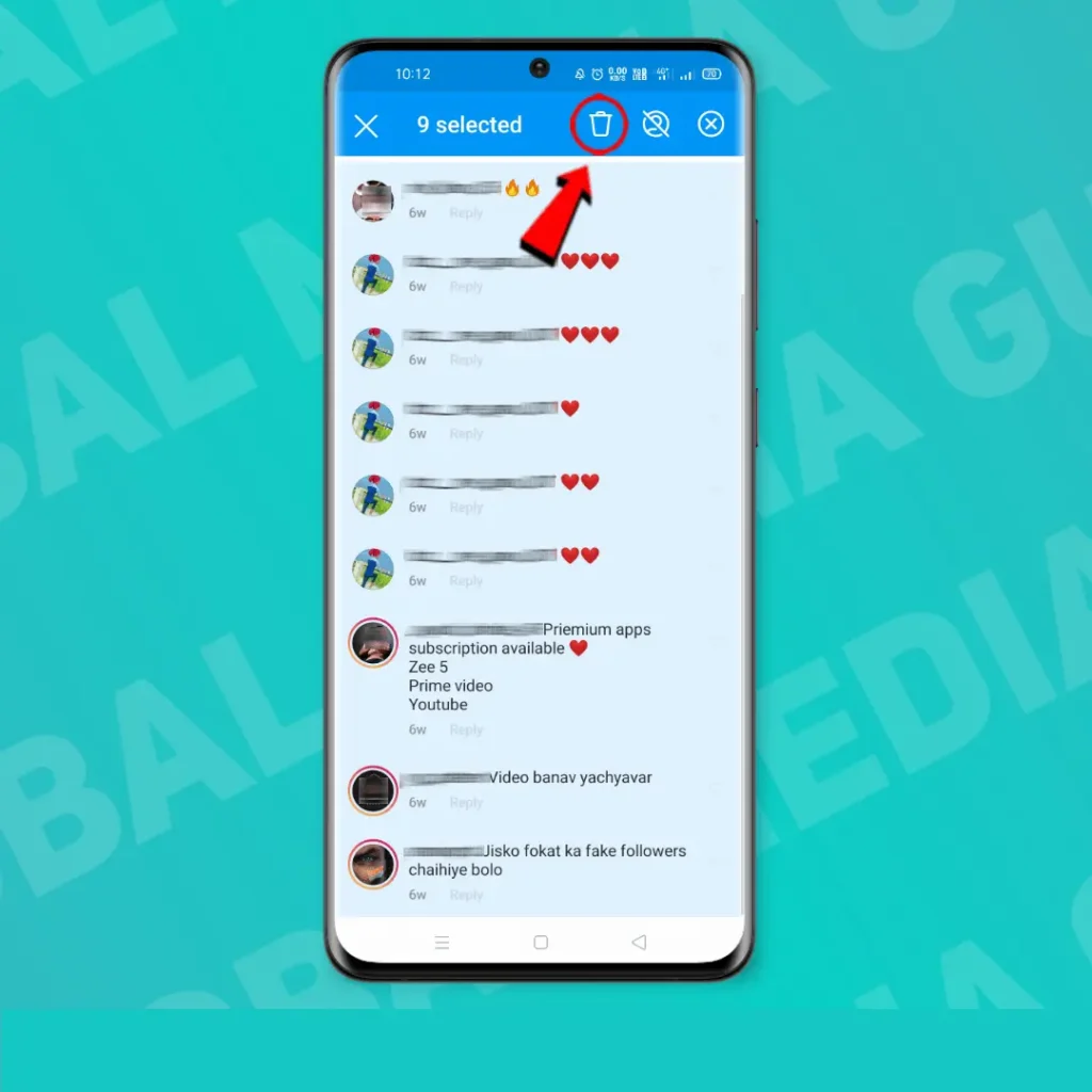 How to delete comments in bulk on instagram 2