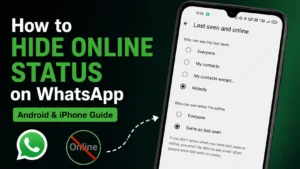 How to Hide Your Online Status on WhatsApp
