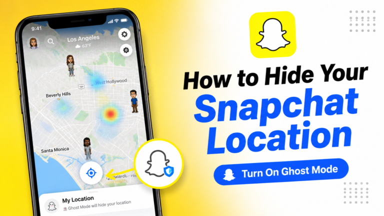 Ho to Turn on Ghost Mode on Snapchat